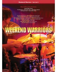 WEEKEND WARRIORS SET LIST 2 DRUMS BK/CD