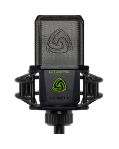 Lewitt LCT 240 Pro Vocal Set Condenser Mic With Shock Mount, Pop Filter, Windscreen & Carry Bag