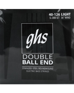 GHS 5L DBB Double Ball End Bass Guitar String 40-126 Gauge