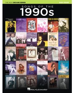 SONGS OF THE 1990S NEW DECADE SERIES EASY PIANO