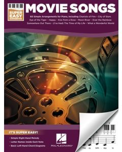 MOVIE SONGS SUPER EASY SONGBOOK