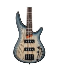 Ibanez SR600E Electric Bass in Cosmic Blue Starburst Flat