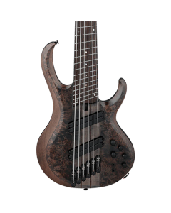 Ibanez BTB806MS TGF Electric 6 String Bass in Transparent Gray Flat