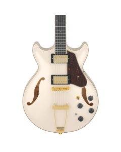 Ibanez AMH90 Artcore Guitar in Ivory