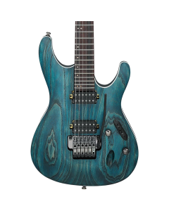 Ibanez S520AH Electric Guitar in Cosmic Blue Flat