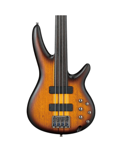 Ibanez SRF700 4 String Electric Bass in Brown Burst Flat