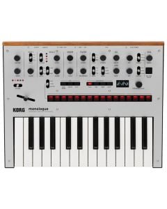 KORG Monologue Analog Monophonic Synthesizer in Silver