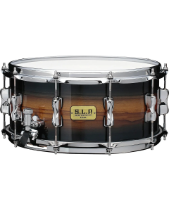 TAMA LBM1465Z-MZB Limited Edition SLP Bubinga & Maple 14"x6.5" Midnight Zebrawood Burst Snare Drum