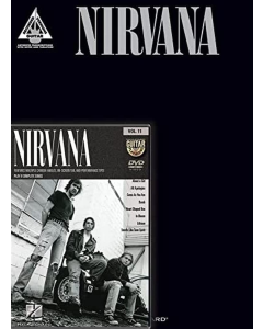 Nirvana Guitar Tab Book and Nirvana Guitar Play Along DVD