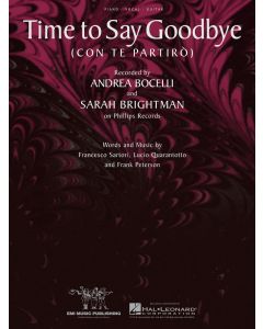 Time to Say Goodbye Con Te Partirò S/S PVG