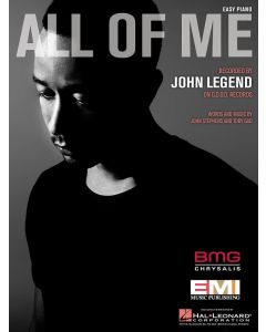 John Legend All of Me S/S EASY PIANO