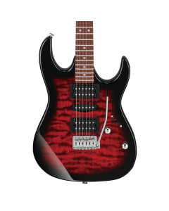 Ibanez Gio GRX70QA Electric Guitar in Transparent Red Burst