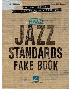 REAL JAZZ STANDARDS FAKE BOOK E FLAT ED
