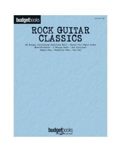 Rock Guitar Classics Budget Books Guitar Tab