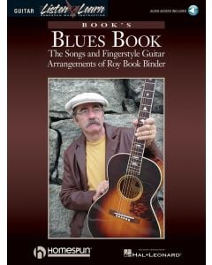 Books Blues Book The Songs and Fingerstyle Guitar Arrangements of Roy Book Binder Bk/Cd