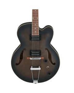 Ibanez AF55 Electric Guitar in Transparent Black Flat
