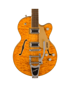 Grestch G5655T QM Electromatic Center Block Jr Single Cut Quilted Maple with Bigsby in Speyside