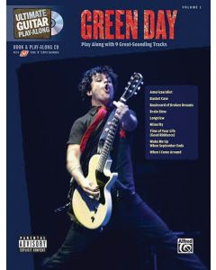Green Day Ultimate Guitar Playalong Volume 1 BK/CD