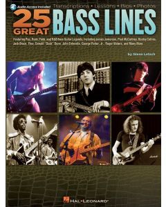 25 Great Bass Lines Book & OLA