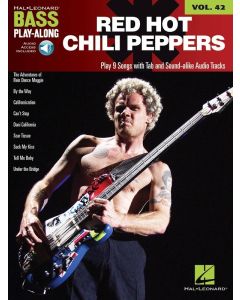 Red Hot Chili Peppers Bass Play Along Volume 42 Book & OLA