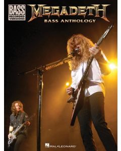 MEGADETH BASS ANTHOLOGY RECORDED VERSIONS