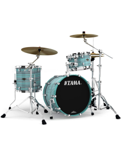 TAMA Starclassic Walnut Birch 3 Piece Shell Pack in Lacquer Arctic Blue Oyster