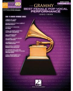 The Grammy Awards Best Female Pop Vocal Performance 1990-1999 Pro Vocal Women's Edition Volume 57 Bk/Cd