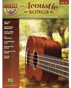 Acoustic Songs Ukulele Play Along Volume 30 BK/CD