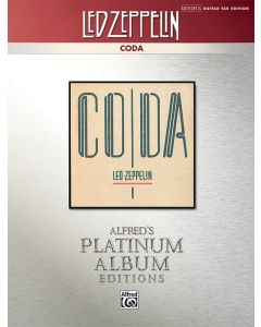 Led Zeppelin Coda Guitar Tab Platinum Album Edition