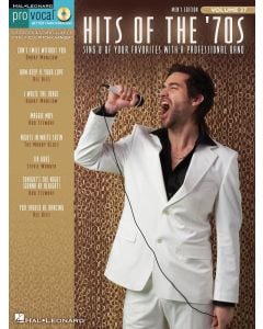 Hits of the '70s Pro Vocal Men's Edition Volume 37 BK/CD