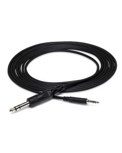 Hosa CMS105 3.5 mm TRS to 1/4" TRS Stereo Interconnect Cable 5 Feet