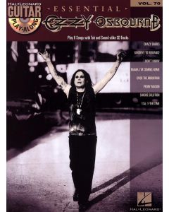 Essential Ozzy Osbourne Guitar Playalong Volume 70 BK/CD