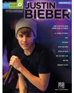 Justin Bieber Pro Vocal Men Volume 64 BK/CD