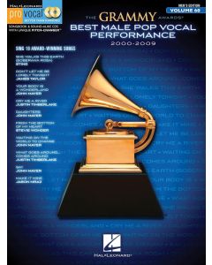 The Grammy Awards Best Male Pop Vocal Performance 2000-2009 Pro Vocal Men's Edition Volume 60 Bk/Cd