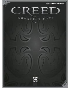 Creed Greatest Hits Authentic Recorded Version Guitar TAB