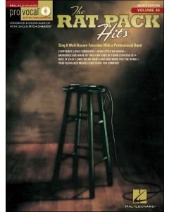 Rat Pack Hits Pro Vocal Men's Edition Volume 44 BK/CD