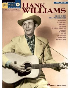 Hank Williams Pro Vocal Men's Edition Volume 39 BK/CD
