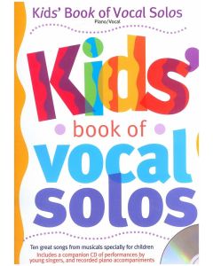 Kids' Book of Vocal Solos BK/CD