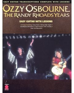 Ozzy Osbourne Randy Rhoades Years Easy Guitar