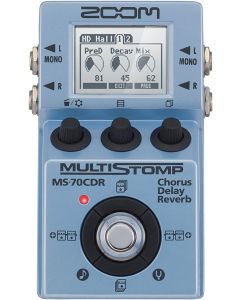 Zoom MS-70CDR+ MultiStomp Chorus / Delay / Reverb Pedal