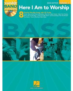 Here I Am To Worship Bass Edition Worship Band Play Along Volume 2 Bk/Cd