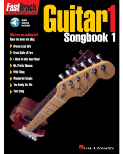 FastTrack Guitar Rock Songbook and CD