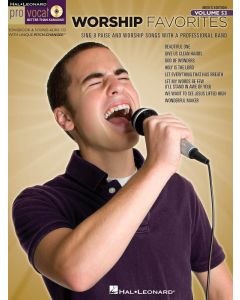Worship Favorites Pro Vocal Men's Edition Volume 53 Bk/Cd