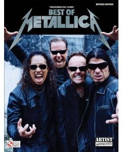 Best of Metallica Transcribed Full Scores Revised Edition
