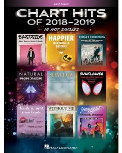 CHART HITS OF 2018-2019 EASY PIANO