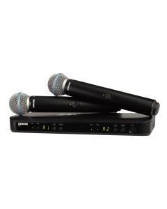 Shure BLX288 and B58 Wireless Dual Vocal System