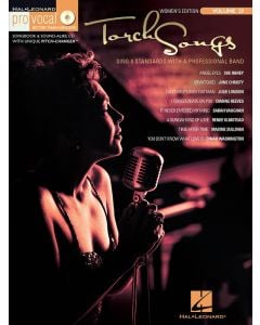 Torch Songs Pro Vocal Women's Edition Volume 29 BK/CD