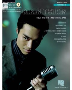 Cabaret Songs Pro Vocal Men's Edition Volume 49 BK/CD