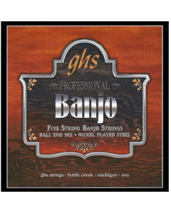 GHS PF130 Ball End Banjo 5 String 10-22/10