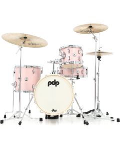 PDP New Yorker 4-Piece Shell Pack in Pale Rose Sparkle